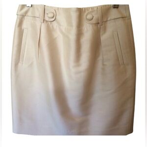Elegant Cream Skirt by Banana Republic